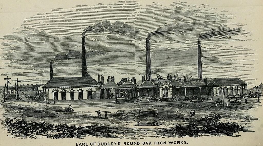 Iron works illustration