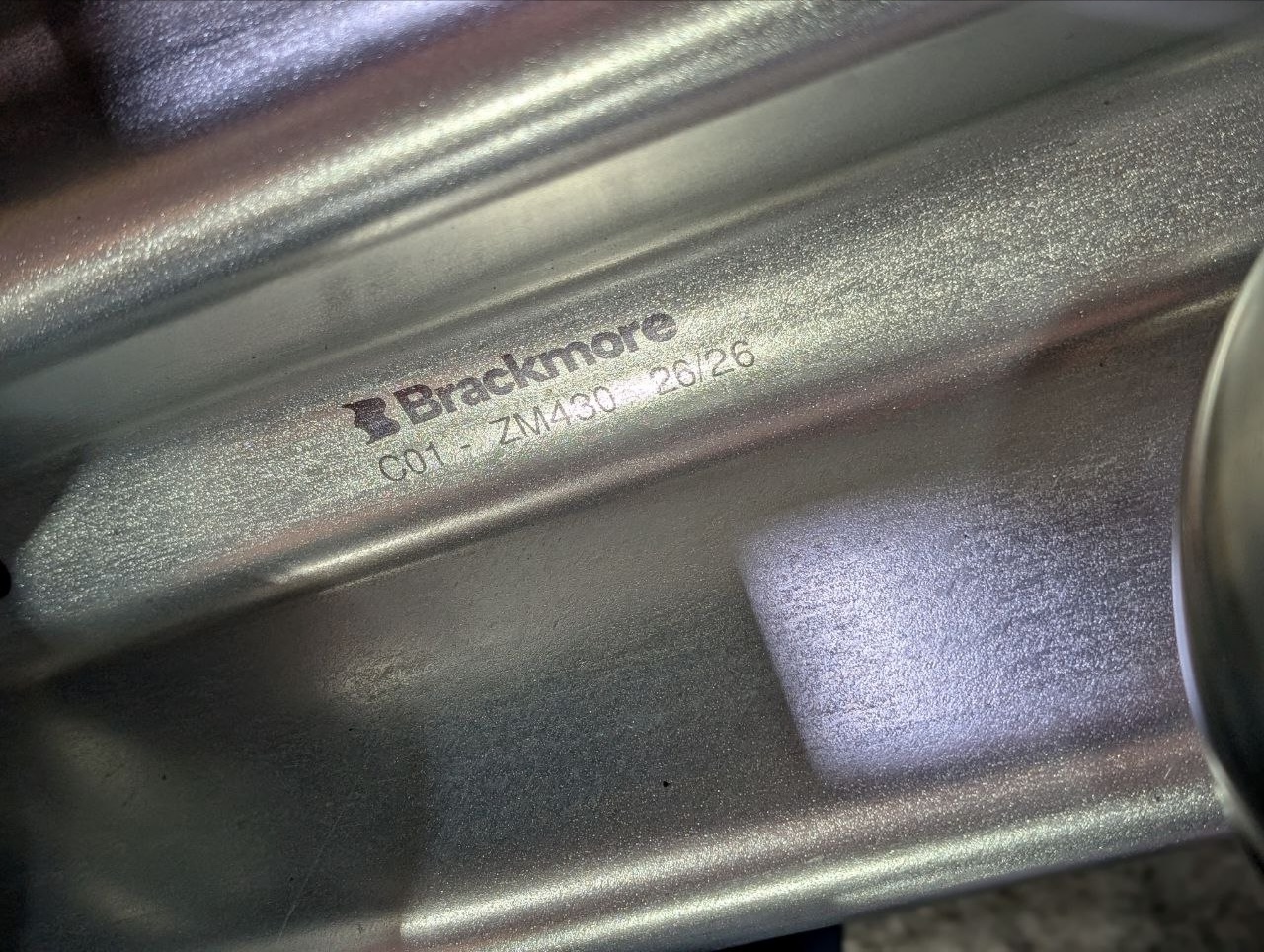 Brackmore Magnelis pre-galvanised component